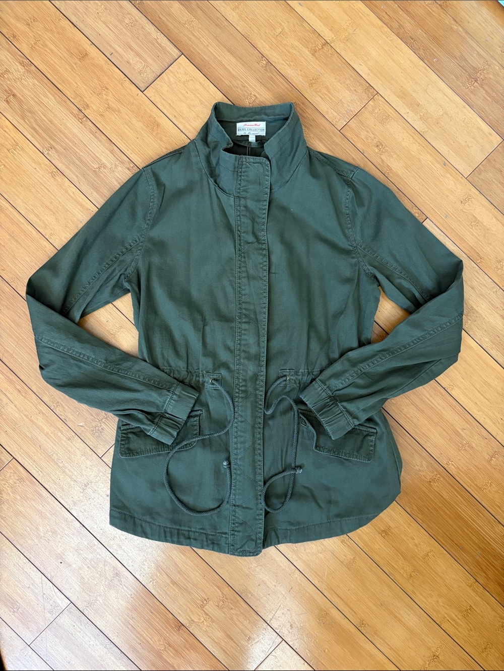 Olive Green Field Jacket - S